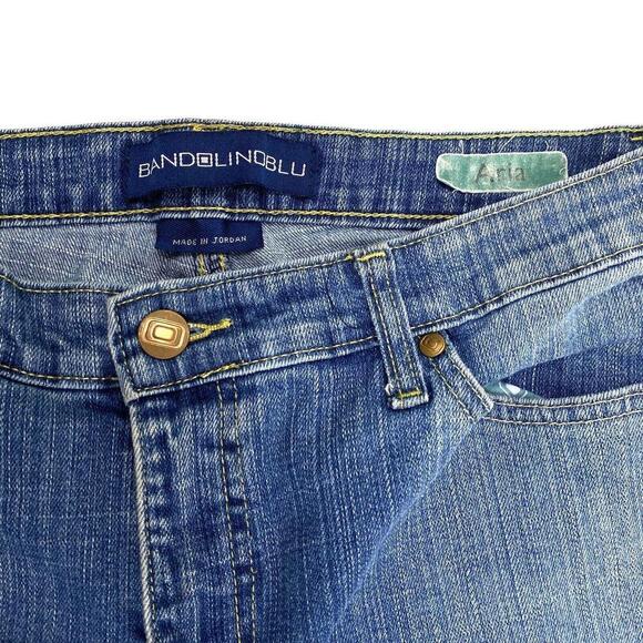 BandolinoBlu Aria Bootcut Women's size 8 Medium Wash Blue Denim Jeans - Picture 3 of 4